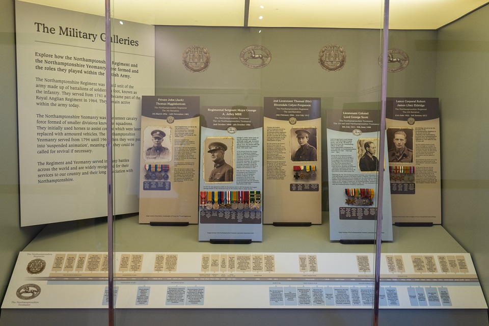 image link for Northamptonshire Regiment timeline