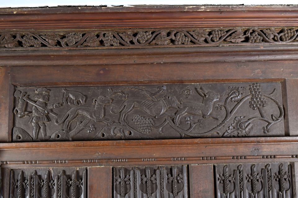 Join our History Curator on an audio tour exploring the significance of the Oak Room panels.