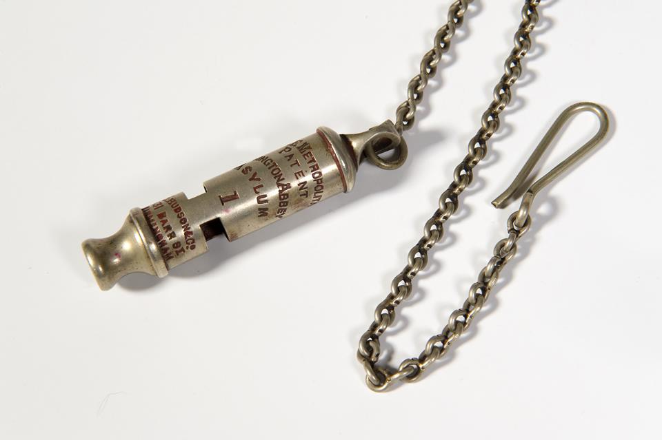 Whistle from the collection at Abington Park Museum