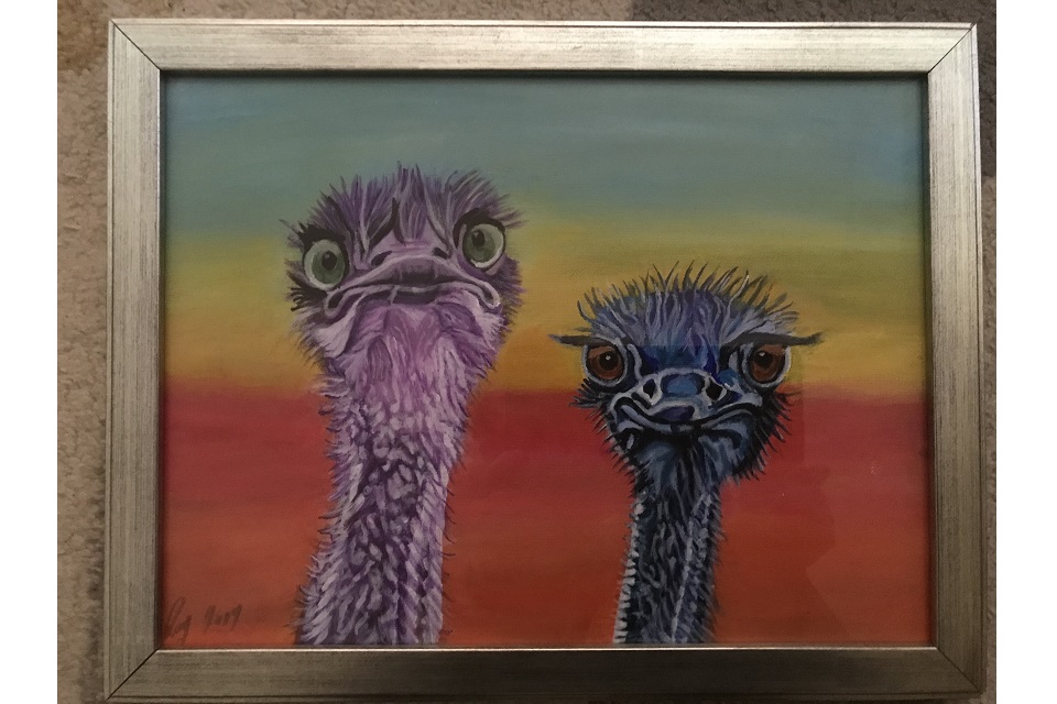 image link to Ostriches page.