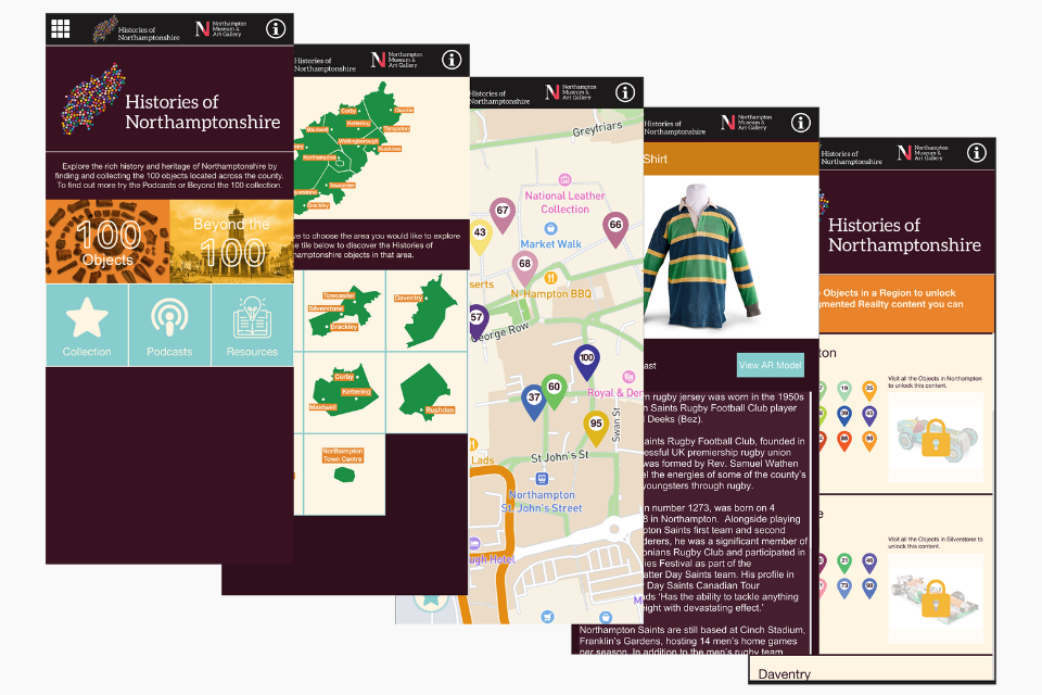 Ypu are hoveing over an image linked to Histories of Northamptonshire App