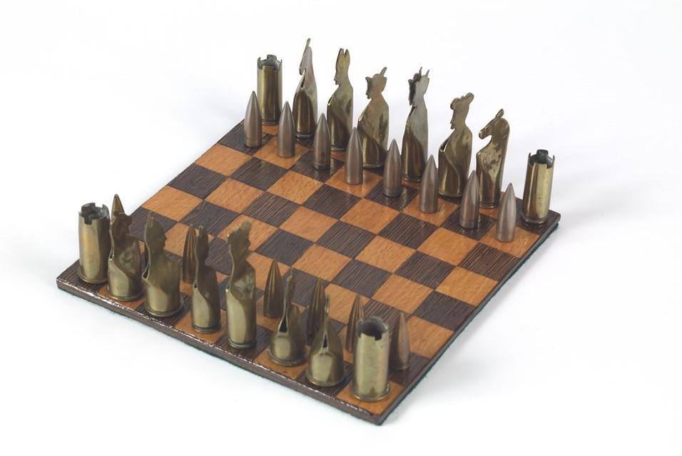 Chess set from the military collection