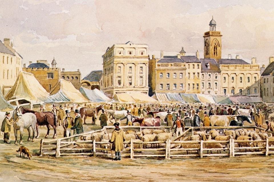 Picture of old Northampton Market