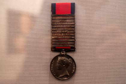 Ypu are hoveing over an image linked to Military General Services medal