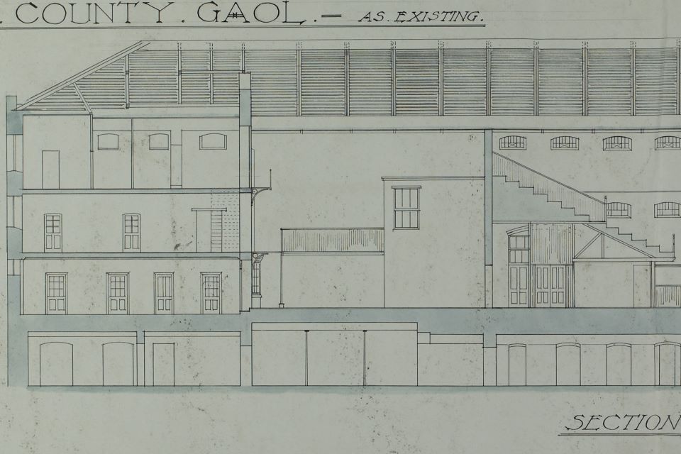 Plan of old County Gaol