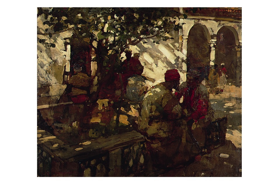 image link to Shade by Sir Frank Brangwyn page.
