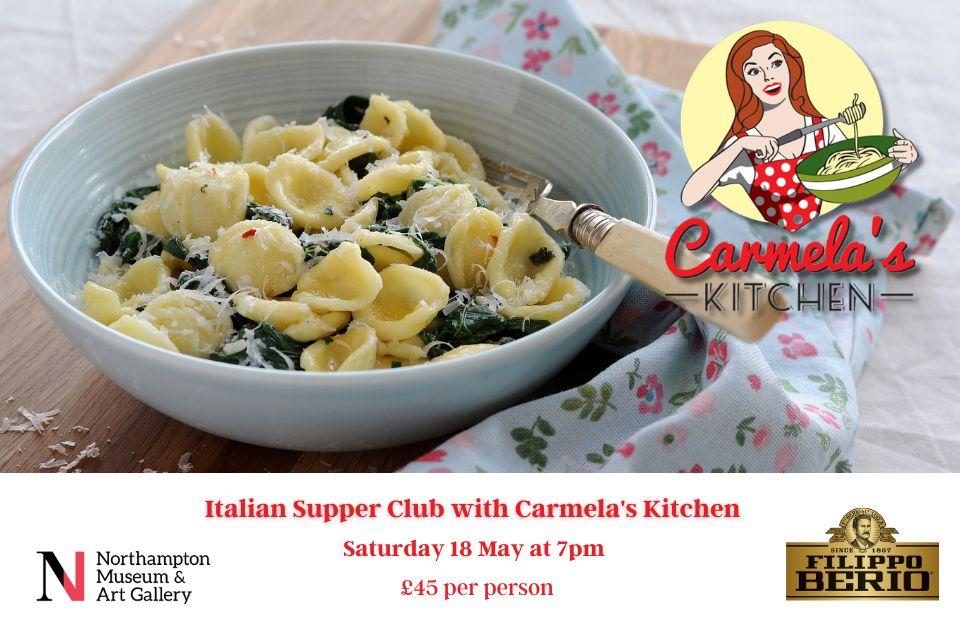 link for Italian Supper Club with Carmela’s Kitchen
